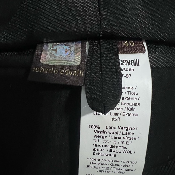 Roberto Cavalli Suit, new with tags. Size 46 European - Picture 5 of 10